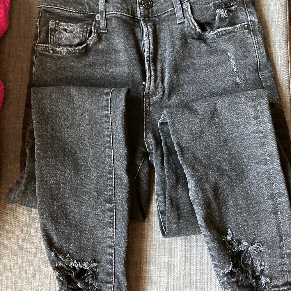 Agolde Sophie High Rise Skinny Crop Jeans